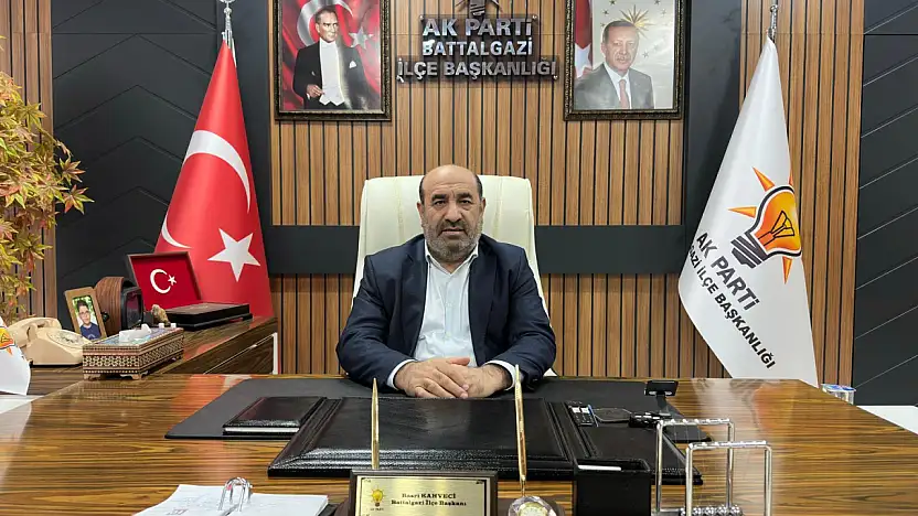 AK Parti Battalgazi İlçe Başkanı Basri Kahveci'den Yeni Yıl Mesajı