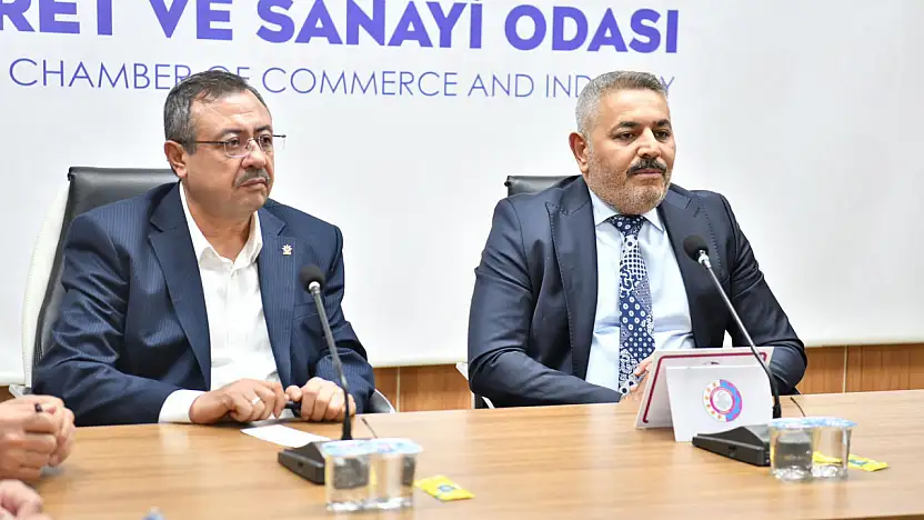 AK Parti Malatya İl Başkanı Ali Bakan, Malatya Ticaret ve Sanayi Odası'nı ziyaret etti.