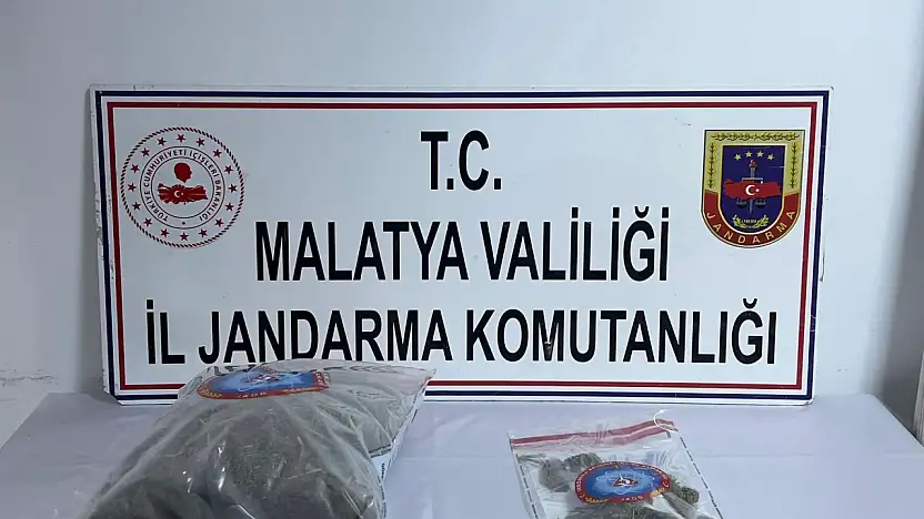 Arapgir'de Jandarma Operasyonu: 3,3 Kilo Kubar Esrar Ele Geçirildi