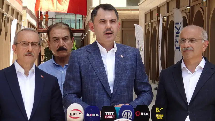 Bakan Kurum: 300 bininci konutun anahtarı Malatya'da teslim edilecek