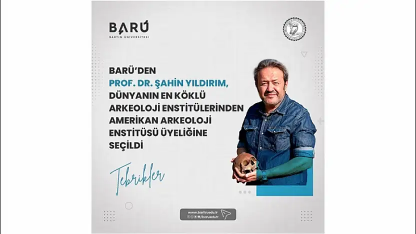 BARÜ'lü Akademisyene Uluslararası Onur