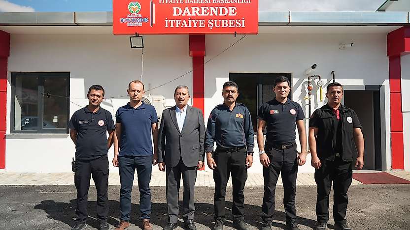 Başkan Bozkurt'tan İtfaiye Haftası ziyareti