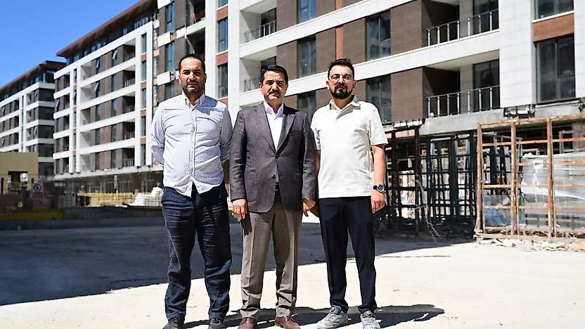 Başkan Taşkın, Eski Hal Binası Alanındaki Projeyi İnceledi