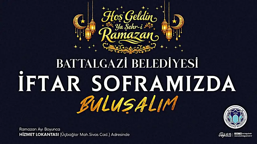 Battalgazi Belediyesi'nden Ramazan'da Dayanışma Sofrası