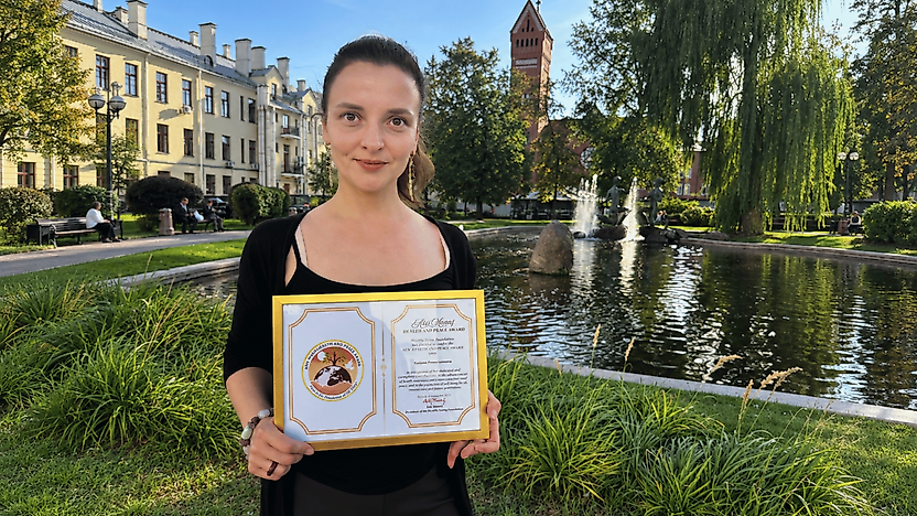 Belaruslu Spor Eğitmeni Tatiana Pomerantseva'ya Akif Manaf Sağlık ve Barış Ödülü