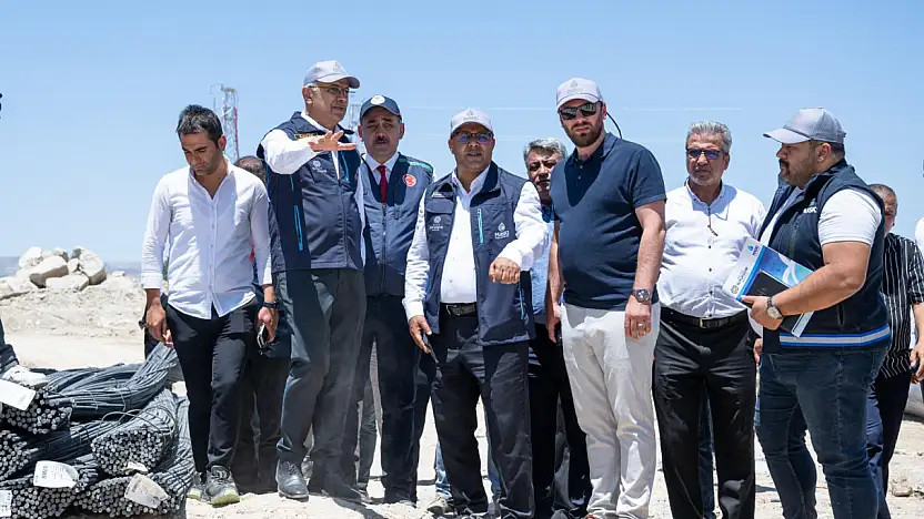 Bölgeye Hizmet Verecek Tesisin Yüzde 40'lık Kısmı Tamamlandı