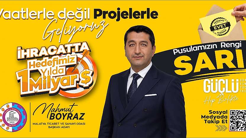 Boyraz, 1 Ekim seçimlerinde pusula rengini açıkladı