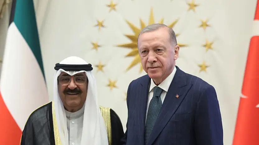 Cumhurbaşkanı Erdoğan, Kuveyt Emiri ile görüştü