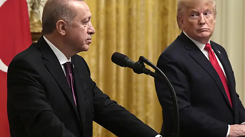 Cumhurbaşkanı Erdoğan, Trump ile görüştü
