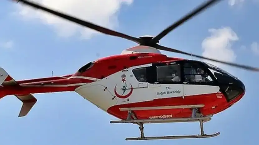 Darende'de Kalp Krizi Alarmı: 72 Yaşındaki Kadın Helikopterle Malatya'ya Sevk Edildi