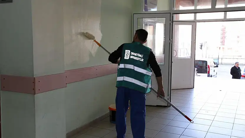 Denetimli Serbestlik Yükümlüleri Okulları Yeniledi: 1534 Eğitim Yuvasında Bakım ve Onarım