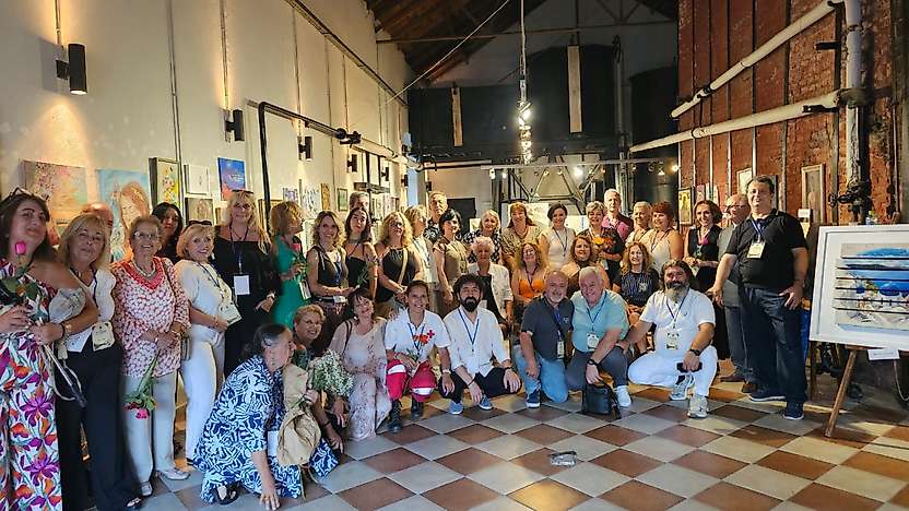 Denizli'den Yunanistan'a Uzanan Sanat Köprüsü: Ege'nin İki Yakası Naoussa'da Buluştu