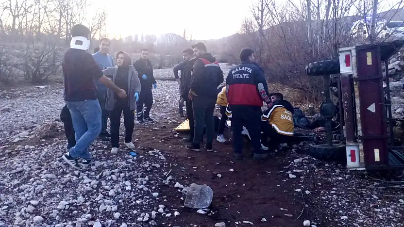 Doğanşehir'de Pat Pat Kazası: 3 Yaralı