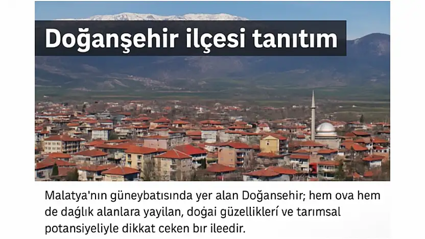 Doğanşehir İlçesi'nin Doğal Güzellikleri