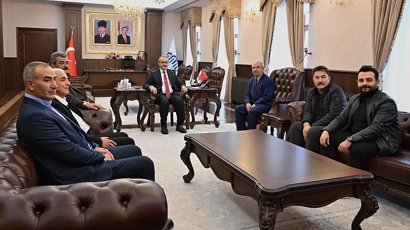 Drejanlılar Derneği'nden Vali Seddar Yavuz'a Ziyaret