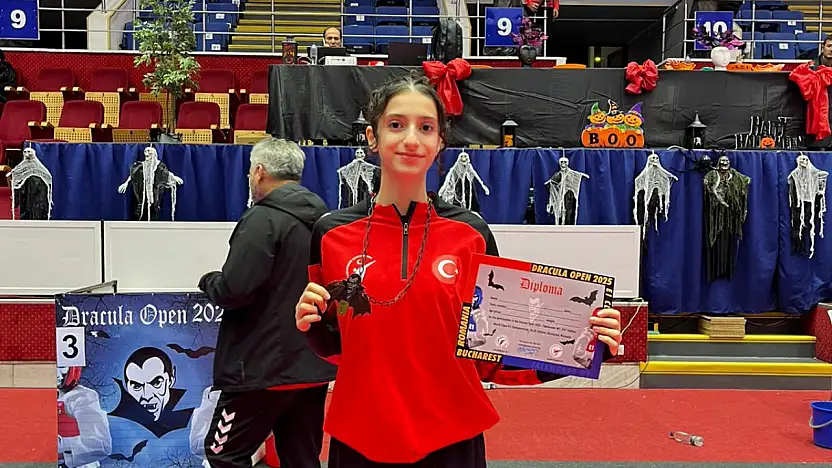 Eda Öğüt Romanya'da Şampiyon Oldu