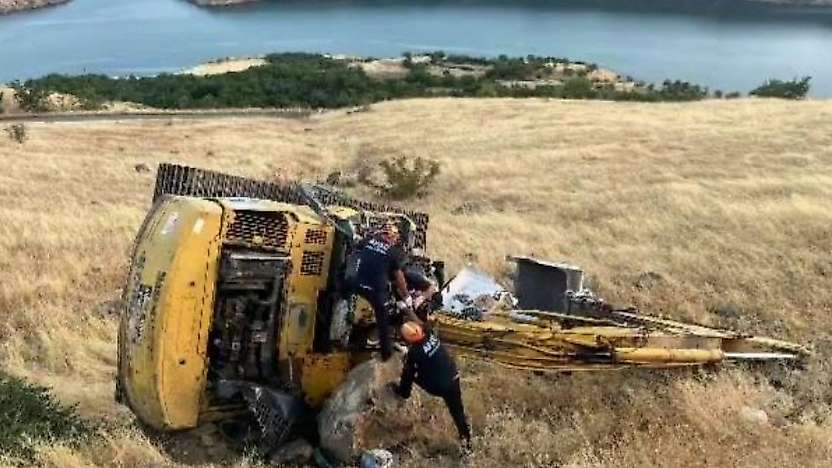 Elazığ'da ekskavatör devrildi: 64 yaşındaki H.Y. hayatını kaybetti