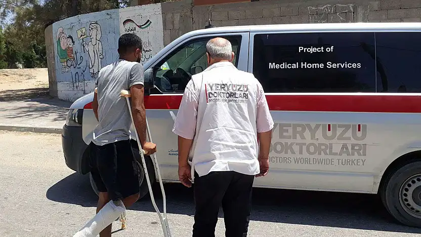 Gazze'de Ateşkese Rağmen Hayat Hâlâ Zor: Yeryüzü Doktorları Yeni Sağlık Merkezini Açtı