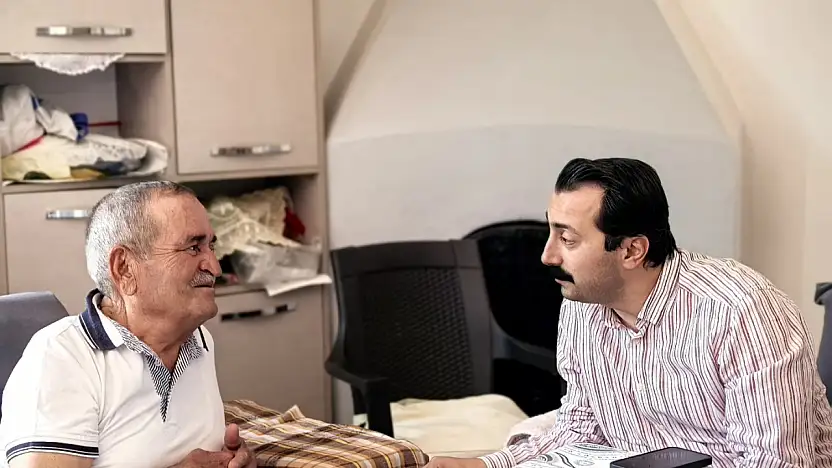 Hekimhan Kaymakamı Günlü'den Kıbrıs Gazisine Anlamlı Ziyaret
