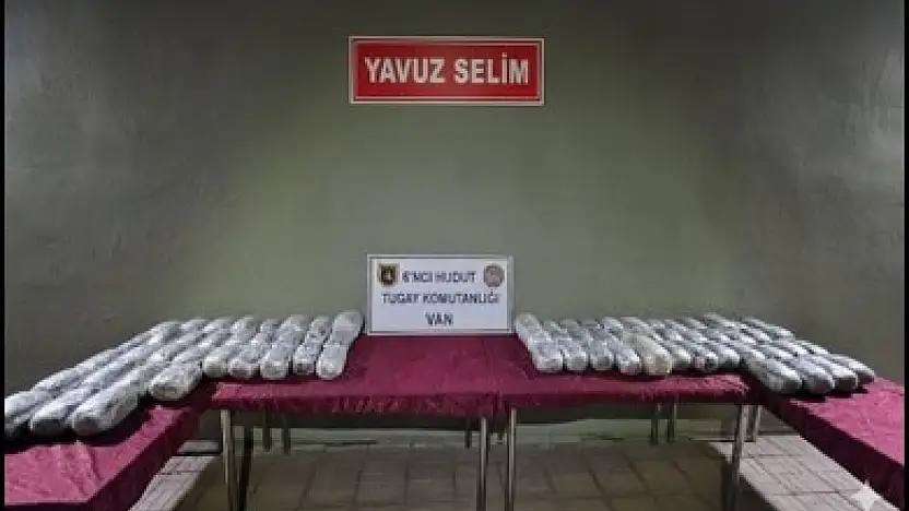 Hudut Birliklerinden Uyuşturucuya Geçit Yok: 102 Kilo Uyuşturucu Madde Ele Geçirildi