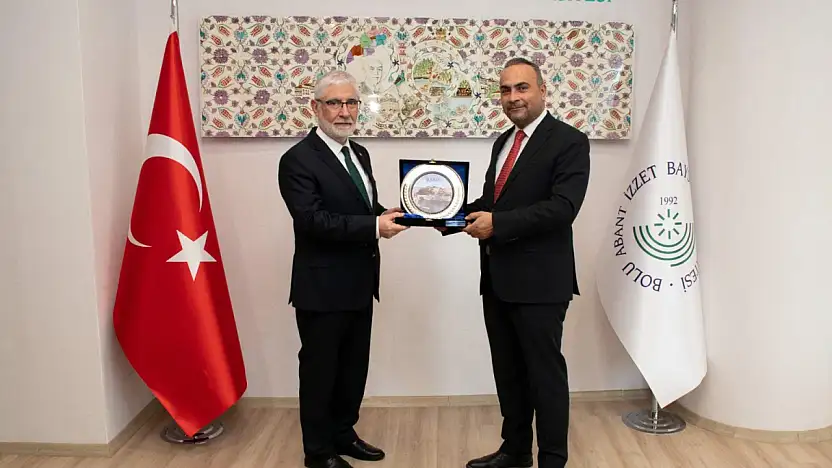 İki Rektör Bolu'da Buluştu