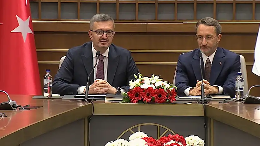 İletişim Başkanlığında devir teslim töreni düzenlendi