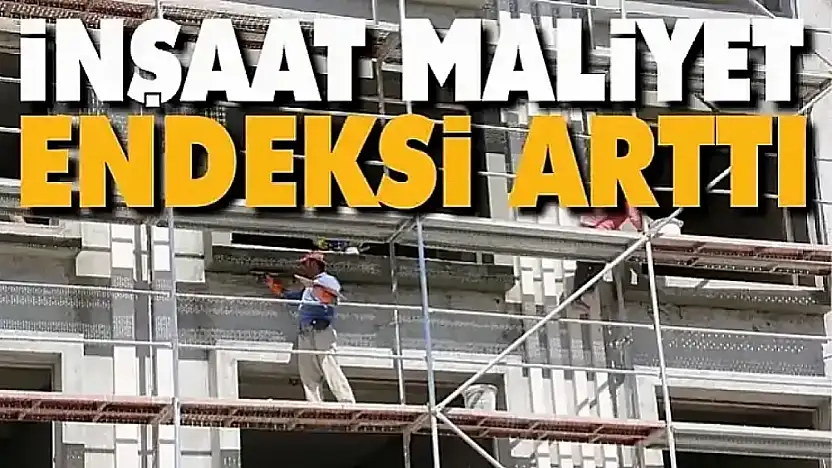 İnşaat üretimi yıllık yüzde 10,5 arttı