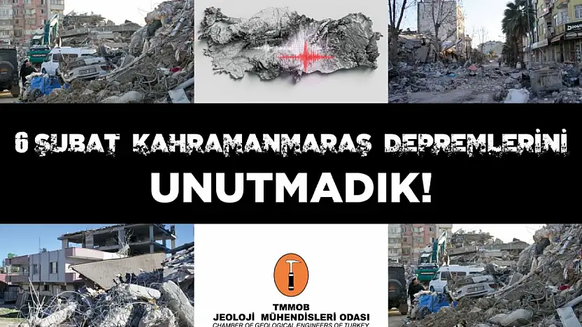 Jeoloji Mühendisleri Odası'ndan Deprem Uyarısı: 'Afetler Kader Değil'