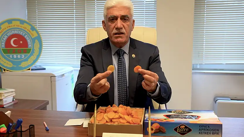 Kaçak Kayısı Alarmı: 'Malatya Kayısısı Diye İran ve Özbekistan Ürünü Satılıyor'