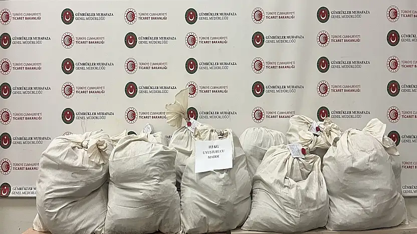 Kapıkule'de Tırın Dorsesinde 113 Kilo Esrar Ele Geçirildi