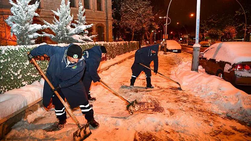 Karla Mücadelede Büyükşehir'den Etkin ve Sürekli Müdahale
