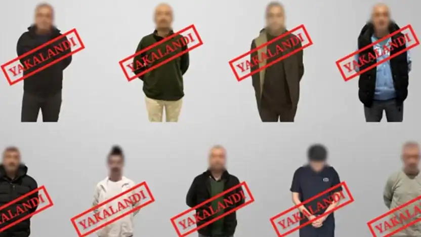 Kırmızı bültenle aranan 9 kişi Türkiye'ye getirildi