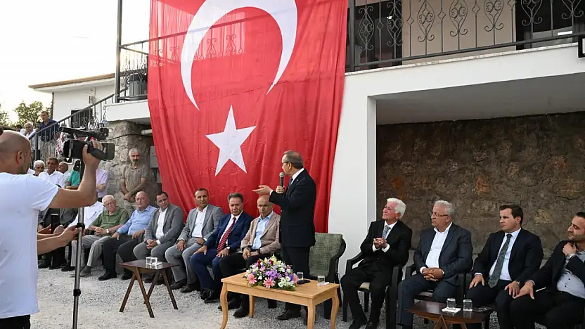 Kömekavak'ta Sultan-Hasan Büber kültür ve cem evi açıldı