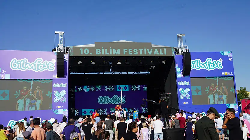 Konya'da 10. BilimFest Festivali başladı
