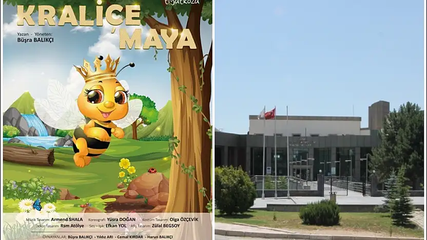 'Kraliçe Maya' Elazığ'da Çocuklarla Buluşuyor