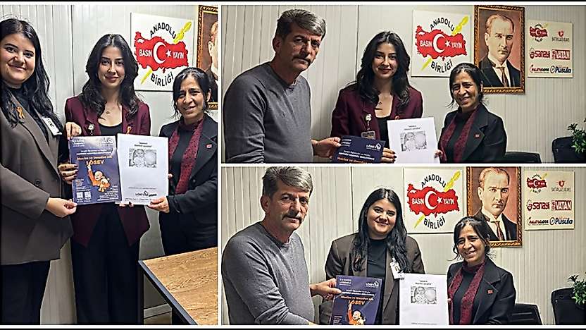 LÖSEV'den Anadolu Basın Yayın Birliği'ne Anlamlı Ziyaret