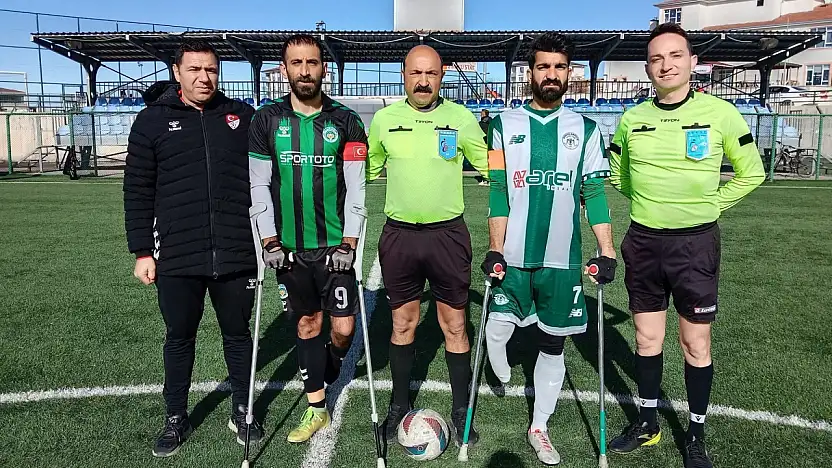 Malatya Belediyesi Ampute Spor, sahasında konuk ettiği Konya Ampute Spor'a 3-2 mağlup oldu.