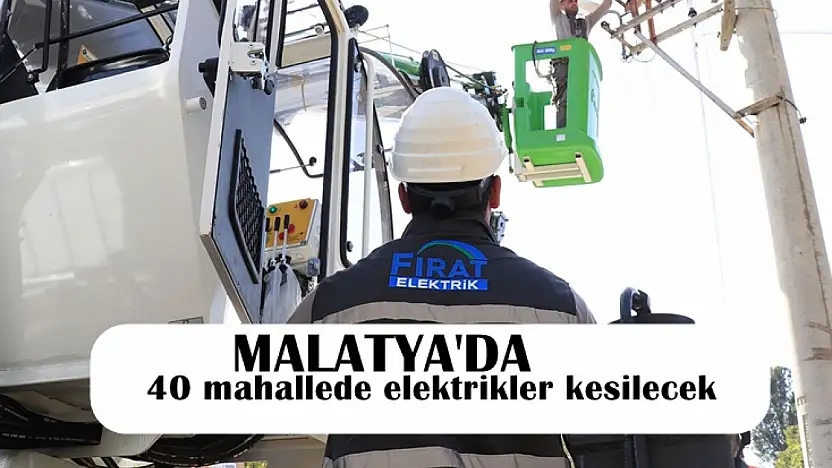 Malatya'da Bugün Elektrik Kesintileri: Yeşilyurt, Hekimhan, Pütürge ve Arapgir'de Çalışmalar Var