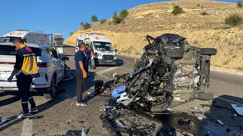Malatya'da feci kaza: 4 ölü, 2 yaralı
