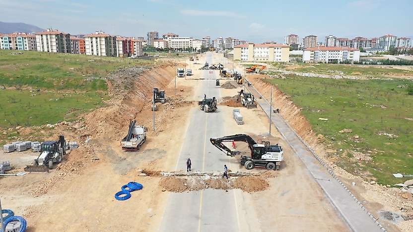 Malatya'da Filistin Caddesi Yenilendi: 30 Metre Genişliğe Çıkarıldı