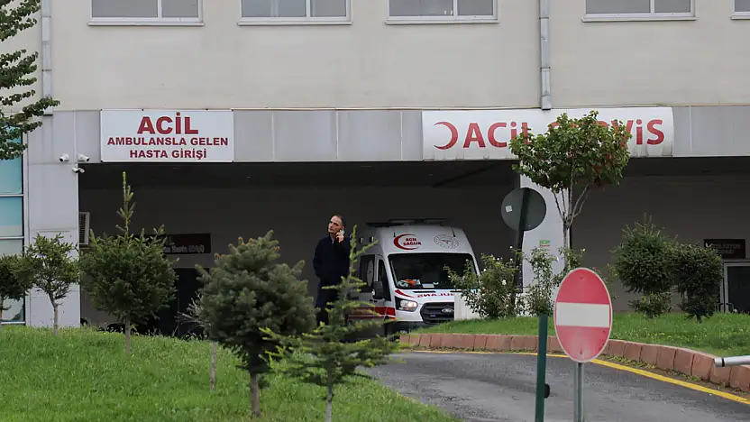Malatya'da otomobil bahçeye yuvarlandı: 2 yaralı