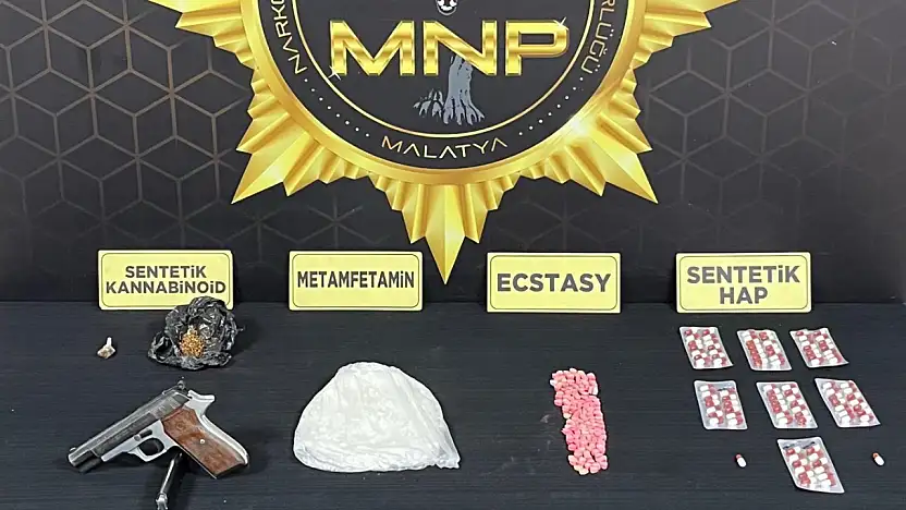 Malatya'da uyuşturucu operasyonu: 4 gözaltı