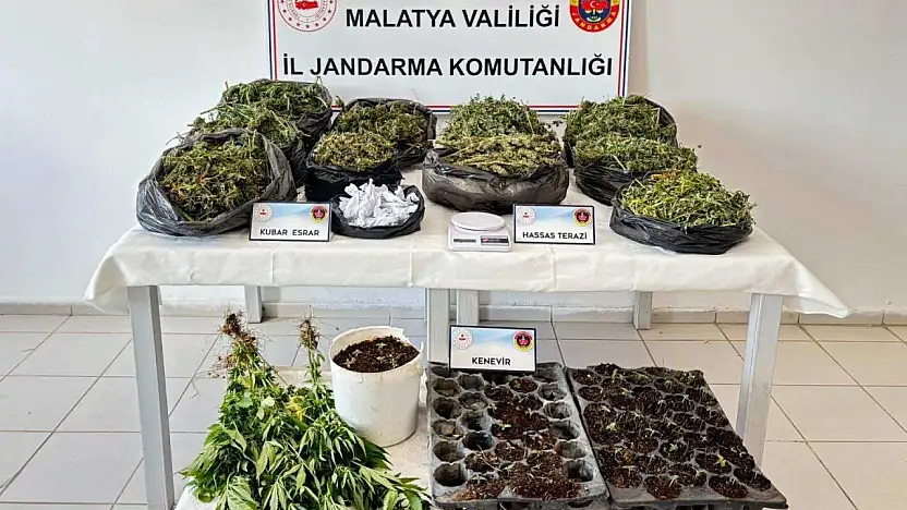 Malatya'da Uyuşturucu Operasyonlarında 16 Şüpheli Tutuklandı