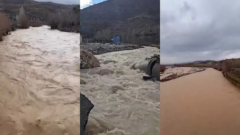 Malatya'da Yağışlar Yüz Güldürdü: Kuruyan Dereler Yeniden Canlandı