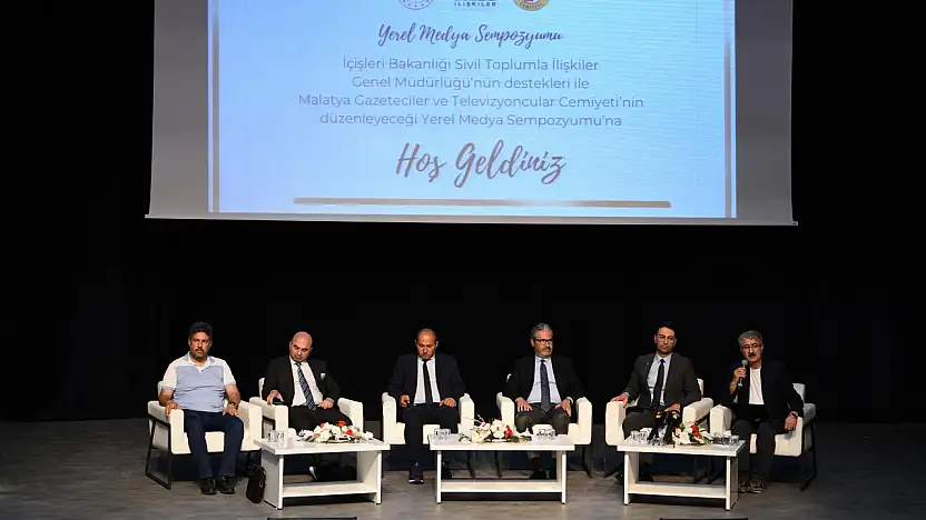 Malatya'da Yerel Medya Sempozyumu Düzenlendi: Afet Yayıncılığı ve Yapay Zekâ Medya Gündeminde