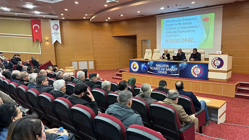 Malatya'da Zirai İlaçlarda B-Reçete Dönemi Anlatıldı