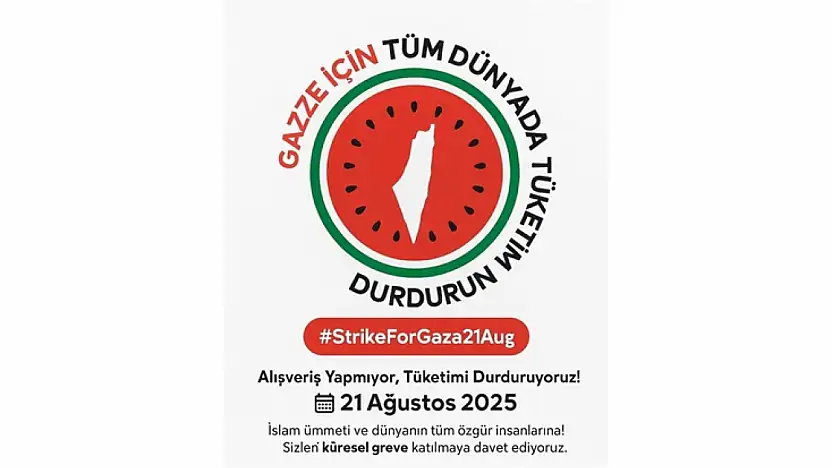Malatya'dan Gazze İçin Boykota Destek