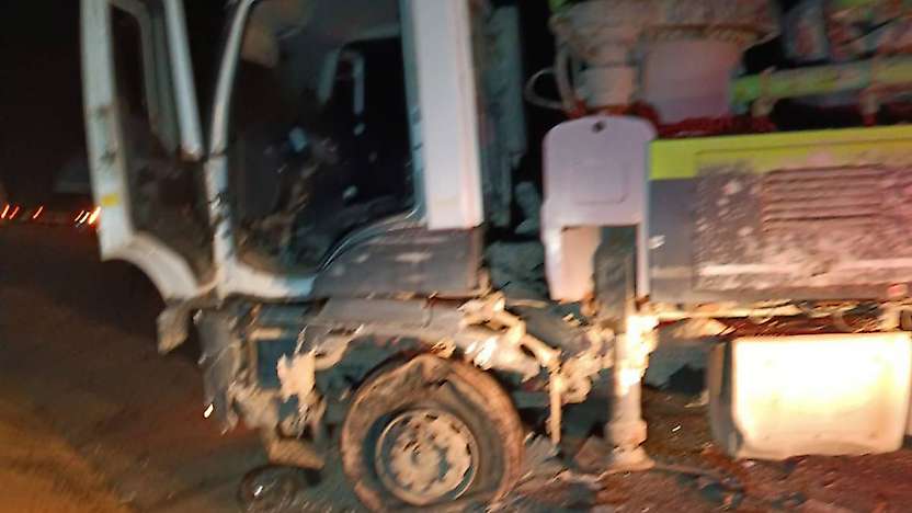Malatya-Hekimhan Yolunda Feci Kaza! Cip Karşı Şeride Savruldu