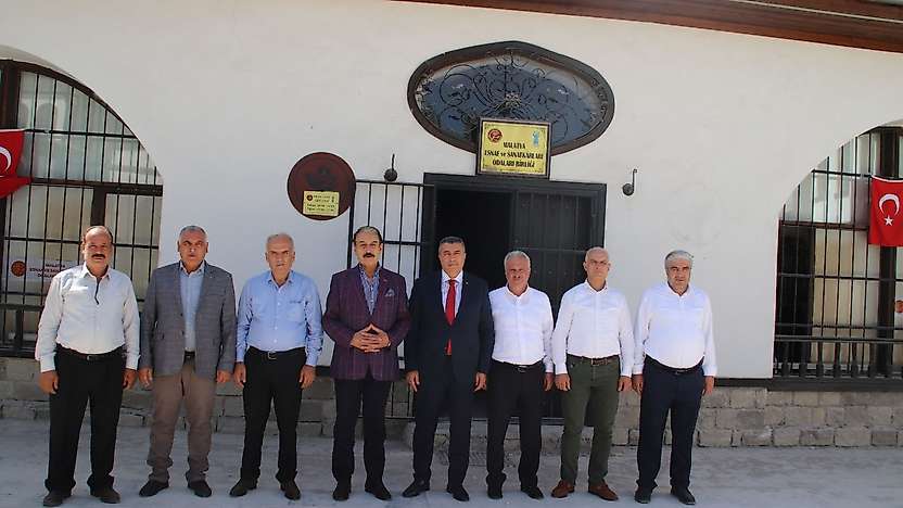 Malatya Ticaret Borsasından MESOB'a Ahilik Haftası ziyareti