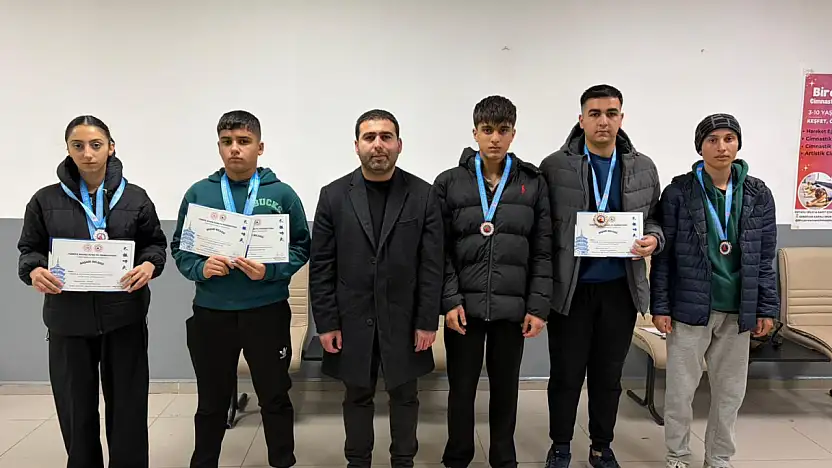 Malatya Wushu Takımı Türkiye Şampiyonası'na Damga Vurdu